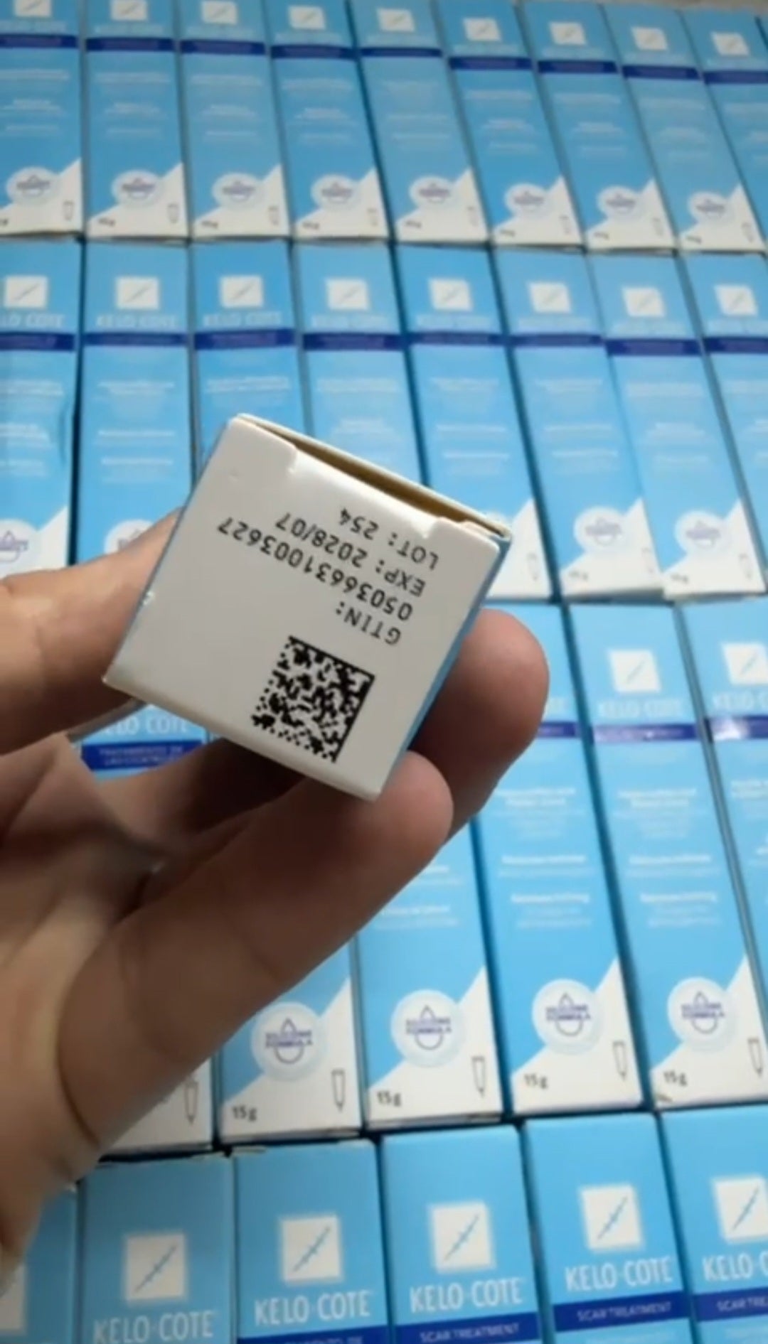 kole cote Gel cicatrice